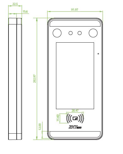 ZKTeco Mini AC Plus Time Attendance & Access Control