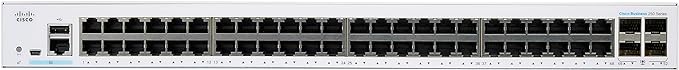 Cisco Business CBS250-48T-4G Smart Switch | 48 Port GE | 4x1G SFP