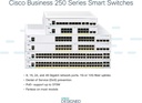 Cisco Business CBS250-48T-4G Smart Switch | 48 Port GE | 4x1G SFP