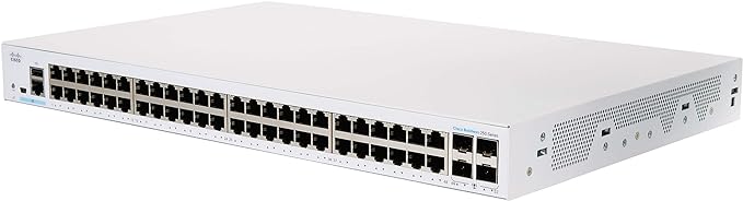 Cisco Business CBS250-48T-4G Smart Switch | 48 Port GE | 4x1G SFP