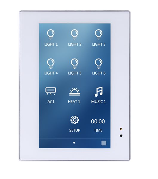 HDL Enviro Touch Screen 4.3 inch with Metal Frame