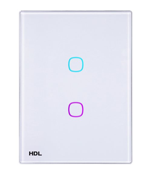 HDL iTouch 2-Buttons Touch Panel US 