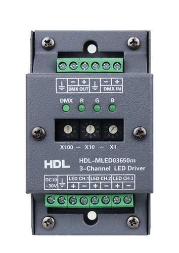 [HDL-MLED03650MA] HDL 3CH 650mA LED Driver