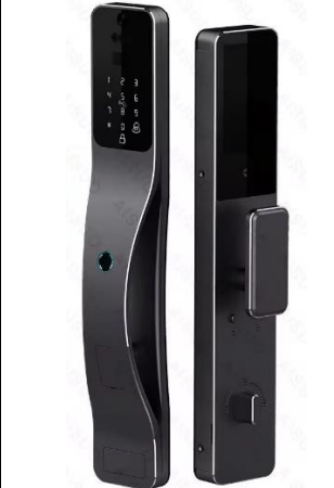 [CL-03-2W] CORDLESS - Two Way Talk Smart Lock - Active Intercom +3D Face ID - Two Push Lock Body