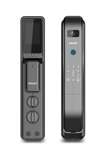 [DDL303-VP-5HWS-Copper] Philips Easykey DDL303-VP-5HWS Push-Pull Smart Door Lock - Copper